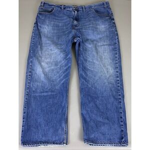 The Foundry Supply Co Jeans Men's Size 50x32 Blue Straight Leg Denim Pants